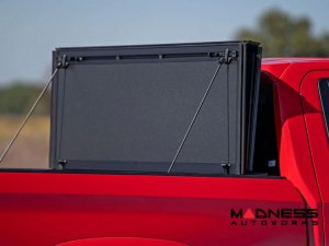 GMC Sierra 1500 Bed Cover - Tri-Fold - Flip Up - Hard Cover - 5'10" Bed GMC Sierra 1500 Bed Cover - Tri-Fold - Flip Up - Hard Cover - 5'10" Bed